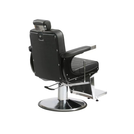Fotel barberski Asher Mirplay Czarny - 5